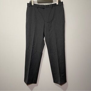 NWT- Brooks Brothers "346" men's charcoal dressy office 100% wool pants in 36X30